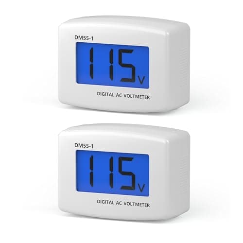 DROK Plug-In AC Voltage Monitor, 2-Pack