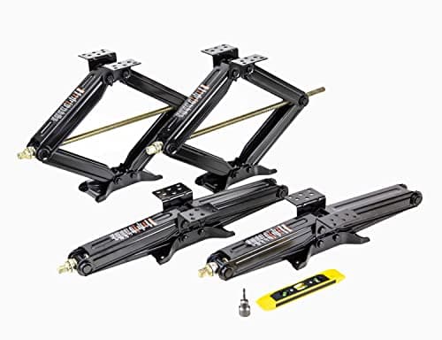 ROCKMAN ROCKMAN 24 in 7,500 lb RV Stabilizer Scissor Jacks, Set of 4