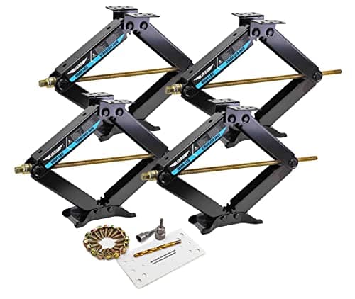 LIBRA LIBRA 9,000 lb HD 24 in RV Stabilizer Scissor Jacks, Set of 4