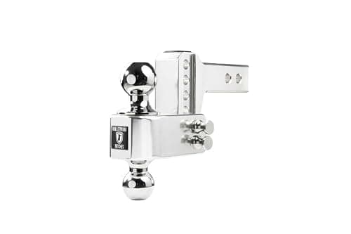BulletProof Hitches BulletProof Hitches 2 in Aluminum Adjustable Hitch, 14,000 lb