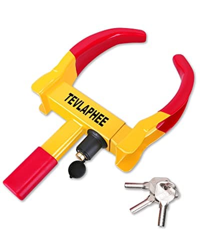 Tevlaphee Universal Trailer Wheel Lock Clamp
