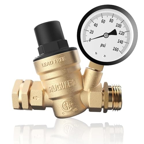 RVGUARD RVGUARD RV Water Pressure Regulator Valve, CSA Approved