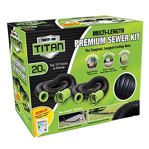 Thetford Thetford Titan Premium RV Sewer Hose Kit, 20 ft
